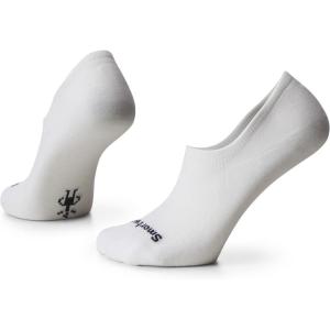 Smartwool Everyday No Show Socks for Men and Women(White)