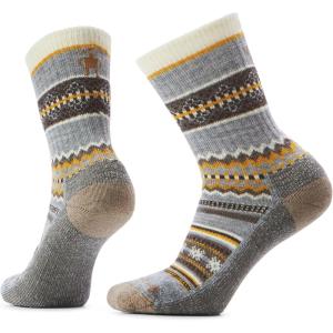 Smartwool Everyday Snowed in Sweater Crew Socks For Men and Women(Light Gray)