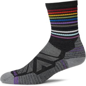 Smartwool Hike Light Cushion Pride Crew Socks(Charcoal)