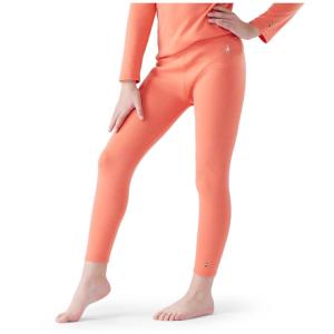 Smartwool Kid’s Classic Thermal Merino Base Layer Bottoms for Boys and Girls(Toddler/Little Kid/Big Kid)(Coral Reef)