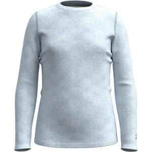 Smartwool Kid’s Classic Thermal Merino Base Layer Crew for Boys and Girls(Winter Sky Heather)