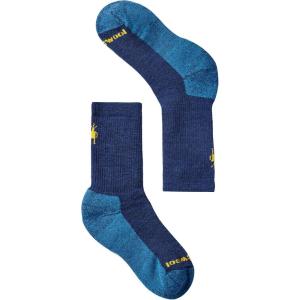 Smartwool Kids’ Hike Full Cushion Crew Socks(Alpine Blue)