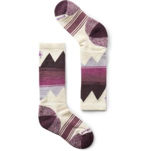 Smartwool Kid’s Ski Light Cushion Over The Calf Socks (Toddler/Little Big Kid)(Moonbeam)