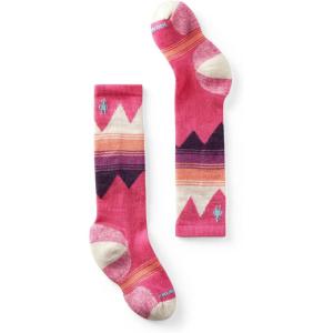 Smartwool Kid’s Ski Light Cushion Over The Calf Socks (Toddler/Little Big Kid)(Power Pink)