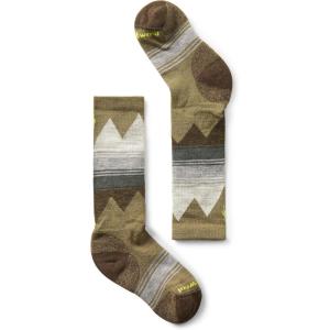 Smartwool Kid’s Ski Light Cushion Over The Calf Socks (Toddler/Little Big Kid)(Winter Moss)