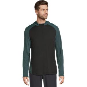 Smartwool Men’s Active Mesh Hoodie(Evergreen-black)