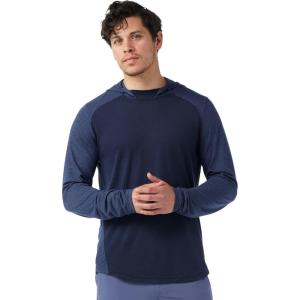 Smartwool Men’s Active Mesh Hoodie(Nightfall Blue-deep Navy)
