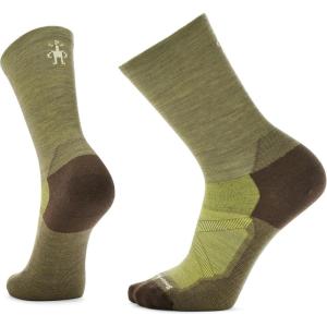 Smartwool Men’s Bike Zero Cushion Crew Socks(Winter Moss)