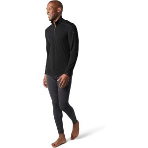 Smartwool Men’s Classic Thermal Merino Base Layer 1/4 Zip(Black)