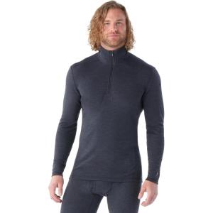 Smartwool Men’s Classic Thermal Merino Base Layer 1/4 Zip(Charcoal Heather)