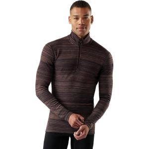 Smartwool Men’s Classic Thermal Merino Base Layer 1/4 Zip(Mink Color Shift)