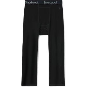 Smartwool Men’s Classic Thermal Merino Base Layer 3/4 Bottom(Black)