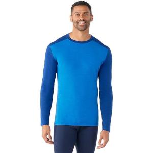 Smartwool Men’s Classic Thermal Merino Wool Base Layer Crew(Blueberry Hill/Laguna Blue)