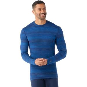 Smartwool Men’s Classic Thermal Merino Wool Base Layer Crew(Deep Navy Color Shift)