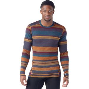 Smartwool Men’s Classic Thermal Merino Wool Base Layer Crew(Marmalade Heather)
