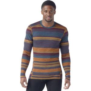 Smartwool Men’s Classic Thermal Merino Wool Base Layer Crew(Marmalade Joviansphere)