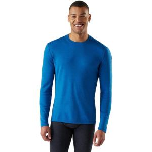 Smartwool Men’s Classic Thermal Merino Wool Base Layer Crew(Nival Blue)