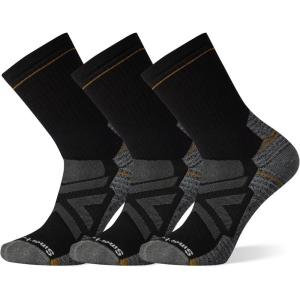 Smartwool Men’s Hike Full Cushion Crew Socks(Black-3pk)