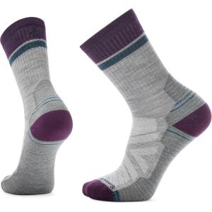 Smartwool Men’s Hike Light Cushion Winding Trail Crew Socks(Light Gray)