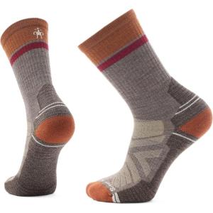 Smartwool Men’s Hike Light Cushion Winding Trail Crew Socks(Taupe)