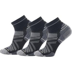 Smartwool Men’s Hike Targeted Cushion Ankle Socks(Black-3pk)