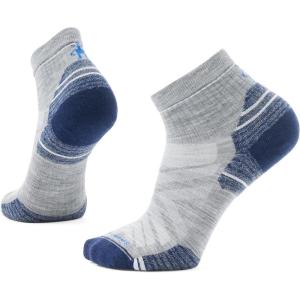 Smartwool Men’s Hike Targeted Cushion Ankle Socks(Light Gray)