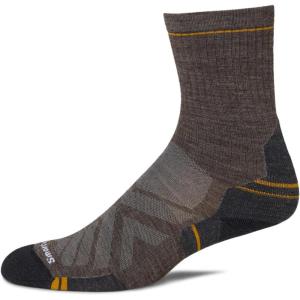 Smartwool Men’s Hike Targeted Cushion Mid Crew Socks(Taupe)
