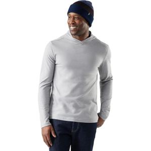 Smartwool Men’s Hoodie(Light Gray Heather)