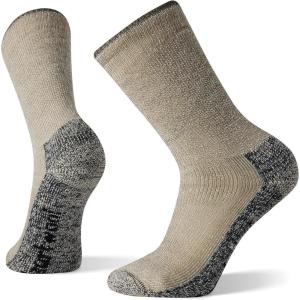 Smartwool Men’s Mountaineer Classic Edition Maximum Cushion Crew Socks(Taupe)