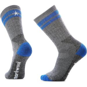 Smartwool Men’s Mountaineer Maximum Cushion Tall Crew Socks(Medium Gray)