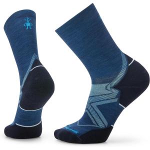 Smartwool Men’s Run Cold Weather Targeted Cushion Crew Socks(Alpine Blue)