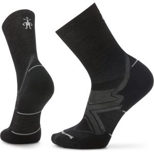 Smartwool Men’s Run Cold Weather Targeted Cushion Crew Socks(Black)