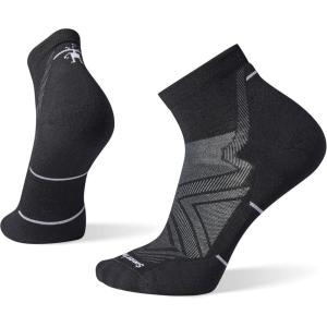 Smartwool Men’s Run Targeted Cushion Ankle Socks(Black)