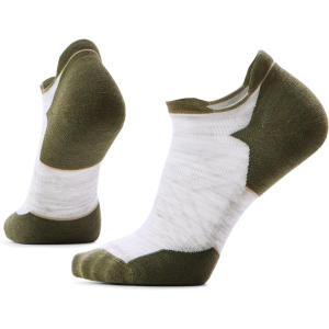 Smartwool Men’s Run Targeted Cushion Low Ankle Socks(Ash/Winter Moss)