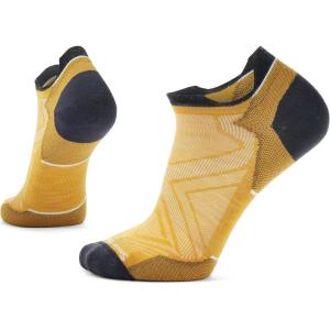 Smartwool Men’s Run Zero Cushion Low Ankle Socks(Honey Gold)