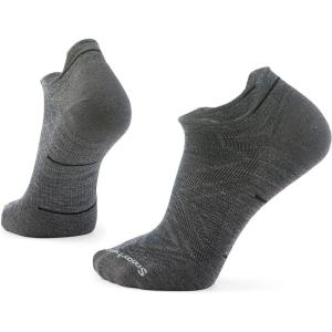 Smartwool Men’s Run Zero Cushion Low Ankle Socks(Medium Gray)