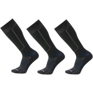 Smartwool Men’s Ski Targeted Cushion Over the Calf Socks(Black-3pk)