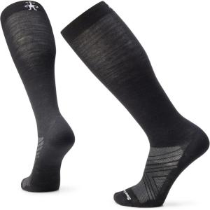 Smartwool Men’s Ski Zero Cushion Extra Stretch Over The Calf Socks(Black)