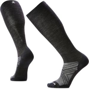 Smartwool Men’s Ski Zero Cushion Extra Stretch Over The Calf Socks(Charcoal)