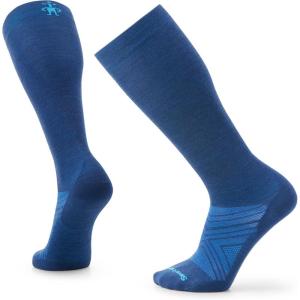 Smartwool Ski Zero Cushion Over The Calf Socks For Men and Women(Alpine Blue)