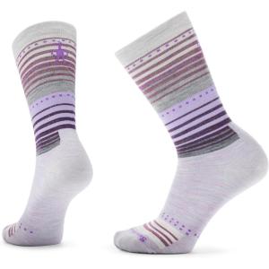 Smartwool Unisex Everyday Stitch Stripe Crew(Purple Eclipse)