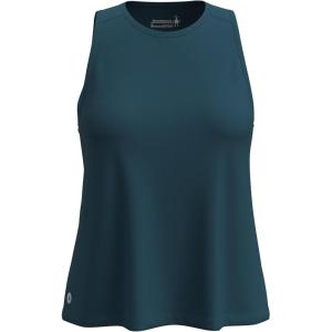 Smartwool Women’s Active Ultralite High Neck Tank(Twilight Blue)