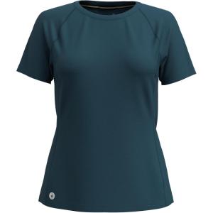 Smartwool Women’s Active Ultralite Short Sleeve(Twilight Blue)