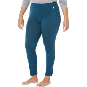 Smartwool Women’s Classic All-Season Merino Base Layer Bottom Plus, Base Layer Pants(Twilight Blue)