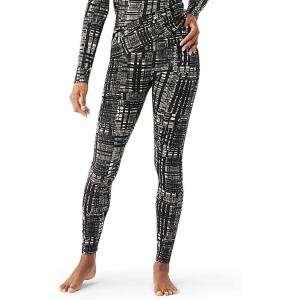 Smartwool Women’s Classic Thermal Merino Base Layer Bottom(Black Digi Plaid)