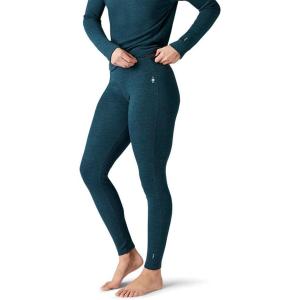 Smartwool Women’s Classic Thermal Merino Base Layer Bottom(Twilight Blue Heather)