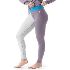 Smartwool Women’s Classic Thermal Merino Base Layer Bottom(Winter Sky/Chalk Violet Heather)