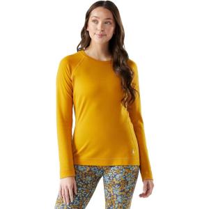 Smartwool Women’s Classic Thermal Merino Base Layer Crew(Autumn Sun)