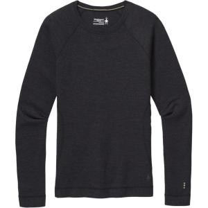 Smartwool Women’s Classic Thermal Merino Base Layer Crew(Charcoal Heather)