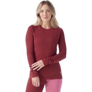 Smartwool Women’s Classic Thermal Merino Base Layer Crew(Currant Heather)